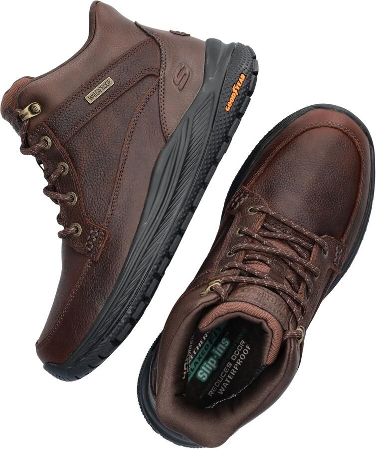 Skechers Hands Free Slip-Ins Meroe heren veterboot Bruin - Foto 3