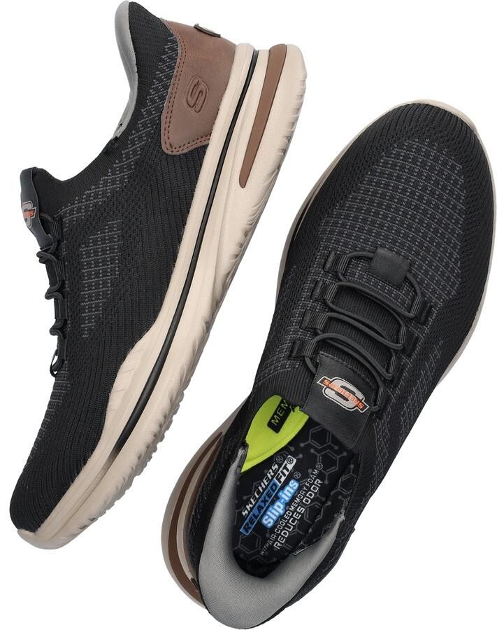 Skechers Heren Slip-ins Relaxed Fit: Norlan Alonso Sneakers 211207 BLK - Foto 3