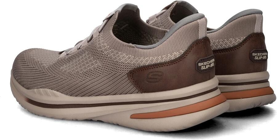 Skechers Hands Free Slip-Ins Norlan heren instapper Taupe - Foto 4