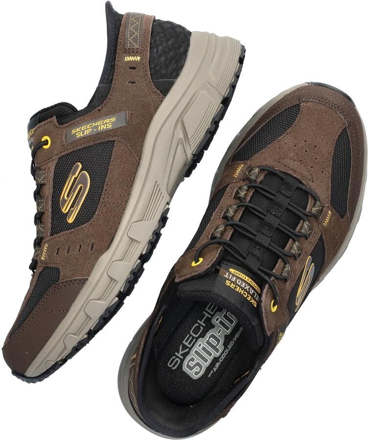 Skechers Slip-ins heren wandelschoenen cat. A Bruin Extra comfort Memory Foam - Foto 3