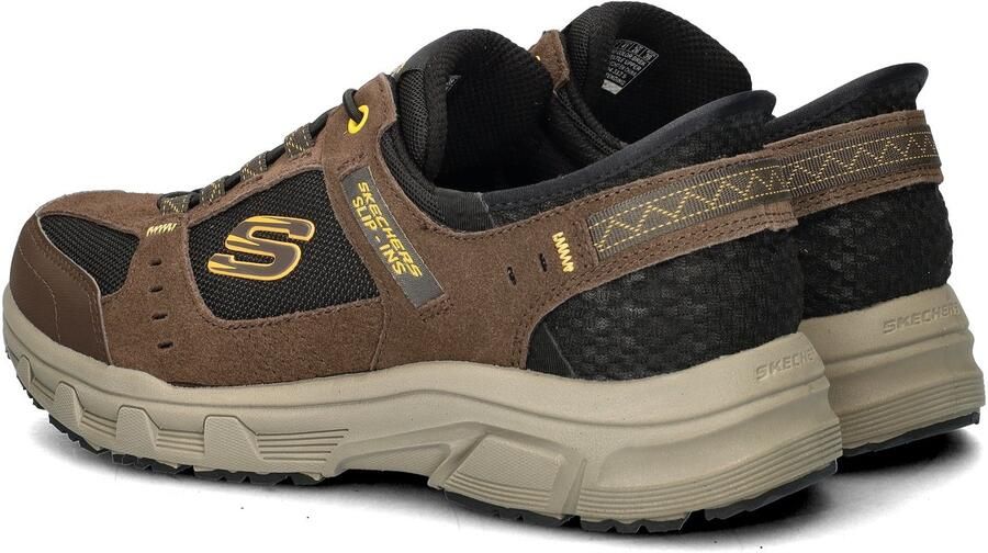 Skechers Slip-ins heren wandelschoenen cat. A Bruin Extra comfort Memory Foam - Foto 4