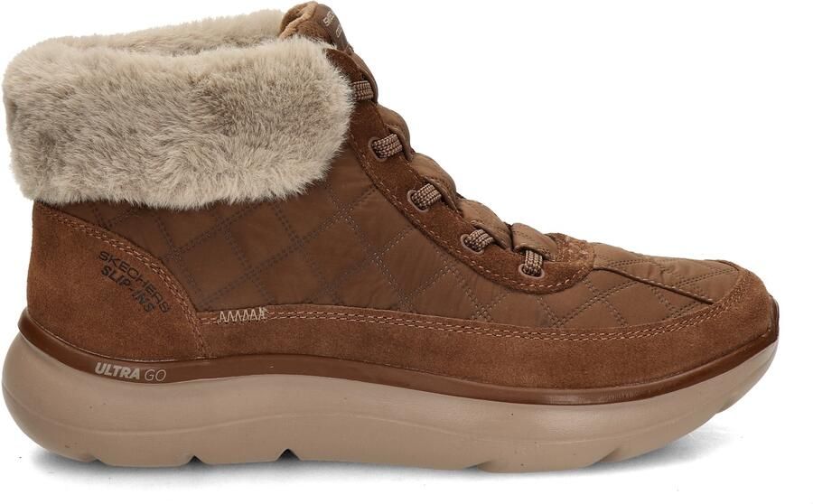 Skechers Slip-ins: On-The-Go Encore Cozy Fit Maisie Vrouwen Bruin Laarzen - Foto 1
