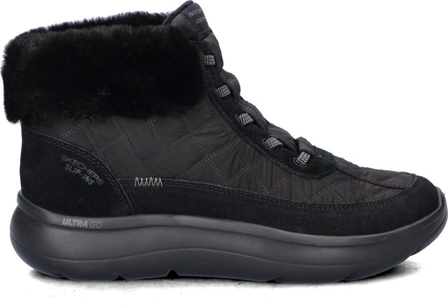Skechers On-The-GO Encore Cozy Fit Maisie 144844-BBK damesenkellaarsjes zwart