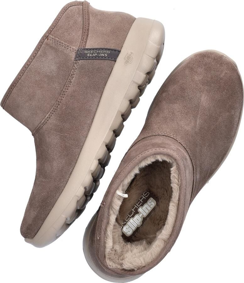 Skechers Hands Free Slip-Ins On-the-Go dames gevoerde boot Taupe - Foto 3