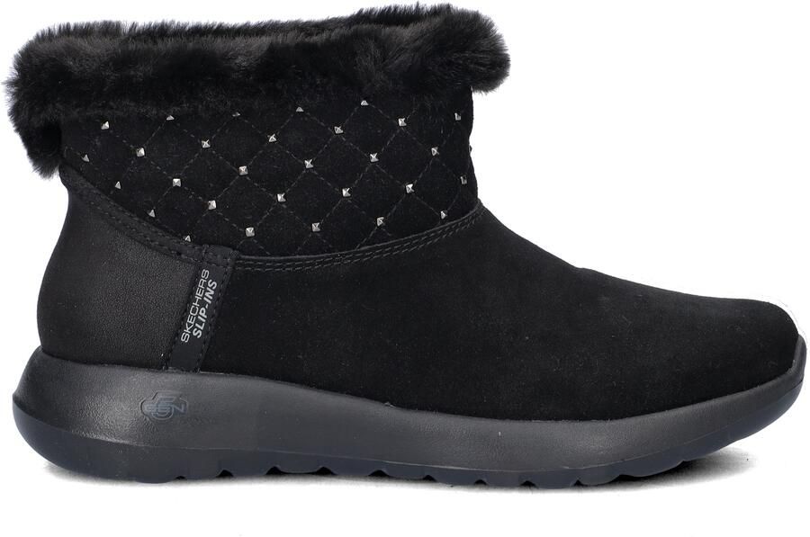 Skechers Hands Free Slip-Ins On-the-Go dames gevoerde boot Zwart