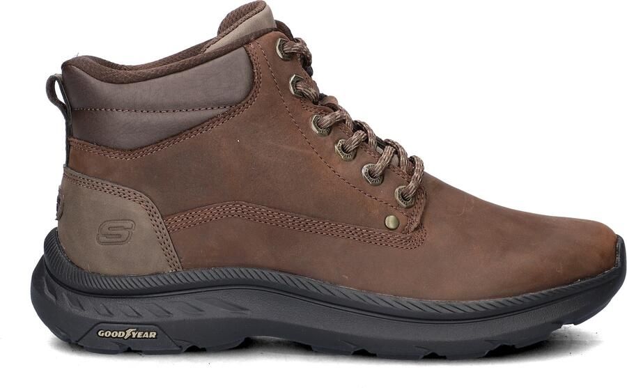 Skechers Hands Free Slip-Ins Pollard heren veterboot Bruin