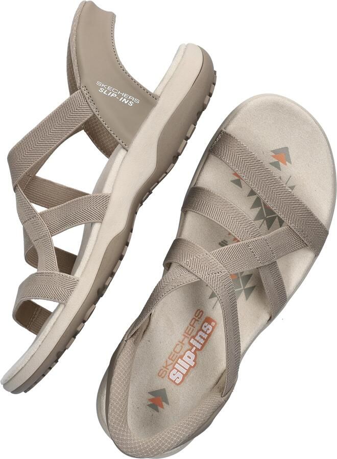 Skechers Sandalen REGGAE SLIM-STRETCH FLEX flats trekking sandaal met slip-ins functie - Foto 5