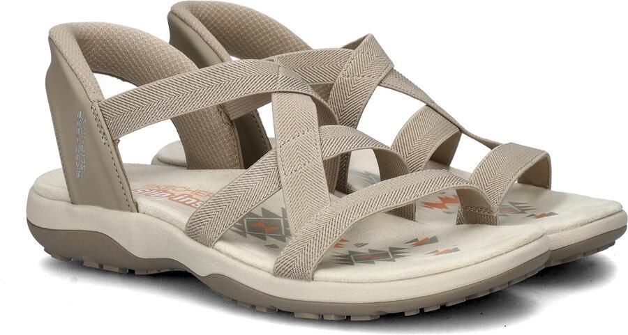 Skechers Sandalen REGGAE SLIM-STRETCH FLEX flats trekking sandaal met slip-ins functie - Foto 6