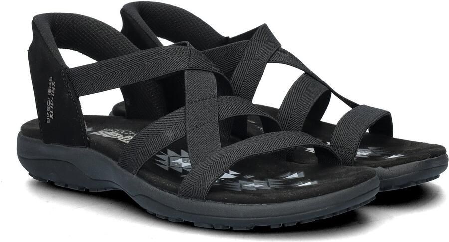 Skechers Sandalen Slip-ins: Reggae Slim Stretch Flex 163460 BBK Zwart - Foto 5