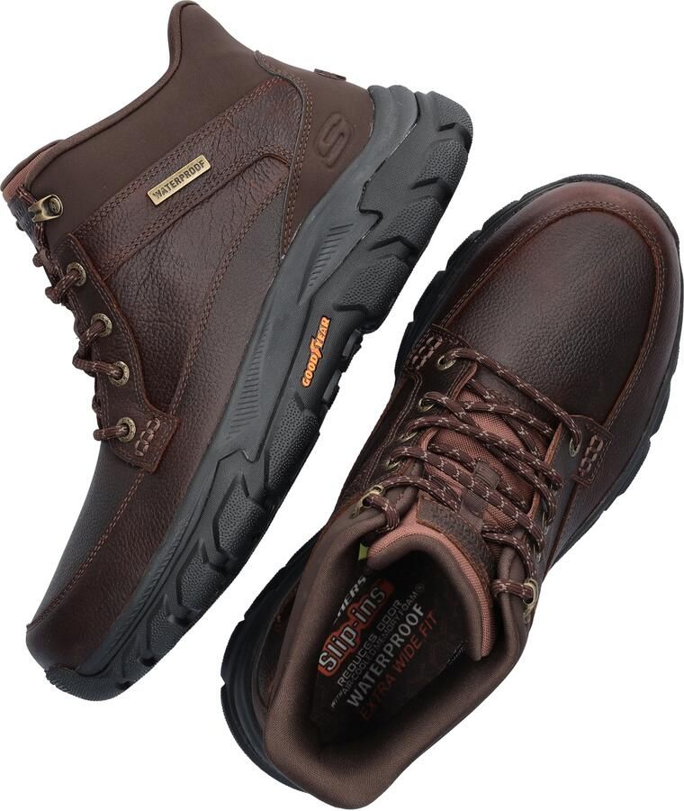 Skechers Hands Free Slip-Ins Respected 2.0 Orson heren veterboot Bruin - Foto 3