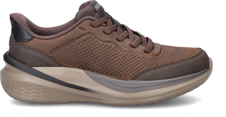 Skechers Hands Free Slip-Ins Slade 2.0 heren sneaker Bruin - Foto 3