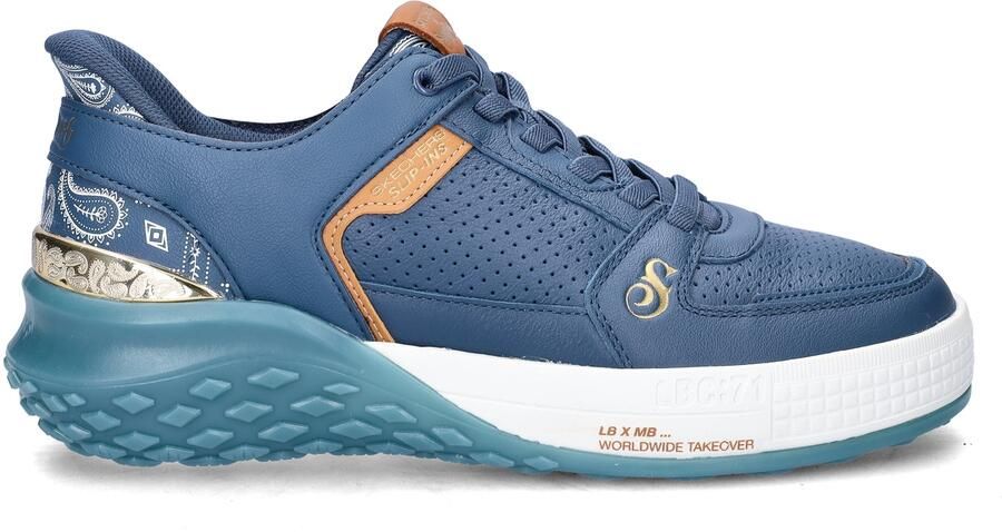 Skechers Slip-on sneakers SIZZLE-SNOOP SIZZLE SLIP-INS PAISLEY snoop dogg sneaker om in te stappen