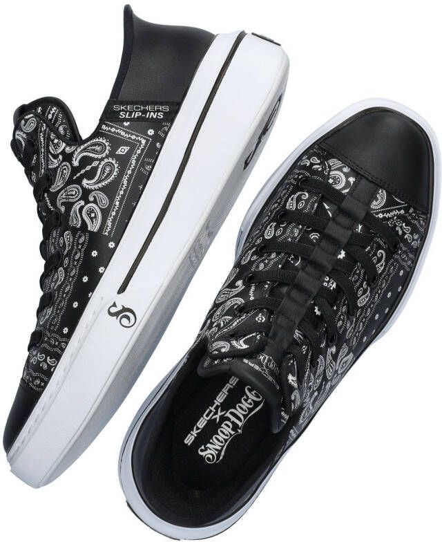 Skechers Slip-Ins Snoop One Double G 251017-BKW Mannen Zwart Sneakers - Foto 4
