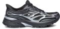 Skechers Slip-on sneakers STAMINA SPORT Retro sneaker veterschoen met metallic accenten - Zwart