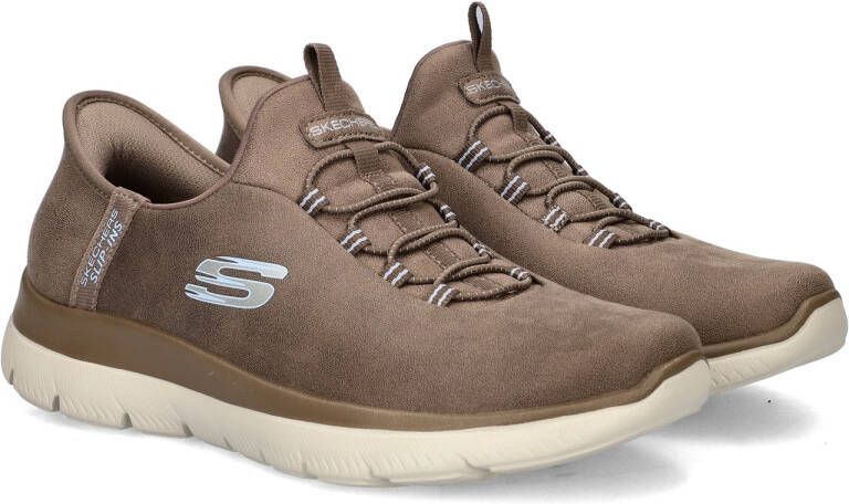 Skechers Slip-on sneakers Summits Slipper vrijetijdsschoen lage schoen in vegan uitvoering - Foto 5