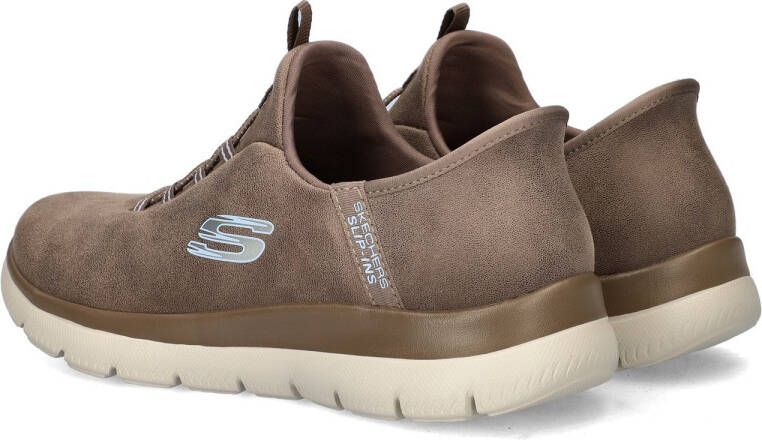Skechers Slip-on sneakers Summits Slipper vrijetijdsschoen lage schoen in vegan uitvoering - Foto 6