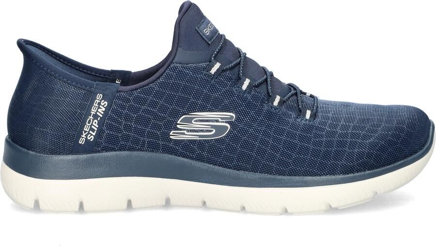 Skechers Slip-on sneakers SUMMITS-CLASSY NIGHT Slippers vrijetijdsschoen met comfortabele hielkussenfunctie - Foto 3