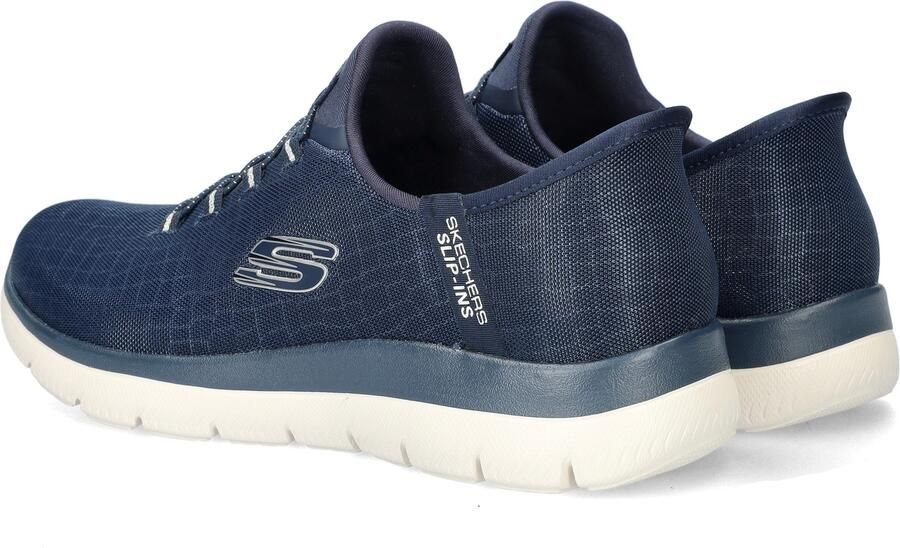 Skechers Slip-on sneakers SUMMITS-CLASSY NIGHT Slippers vrijetijdsschoen met comfortabele hielkussenfunctie - Foto 5