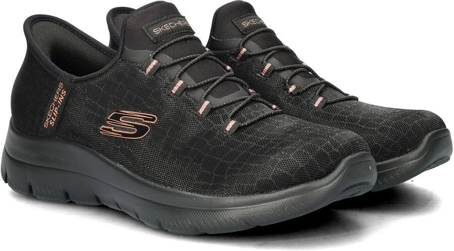 Skechers Slip-on sneakers SUMMITS-CLASSY NIGHT Slippers vrijetijdsschoen met comfortabele hielkussenfunctie - Foto 14