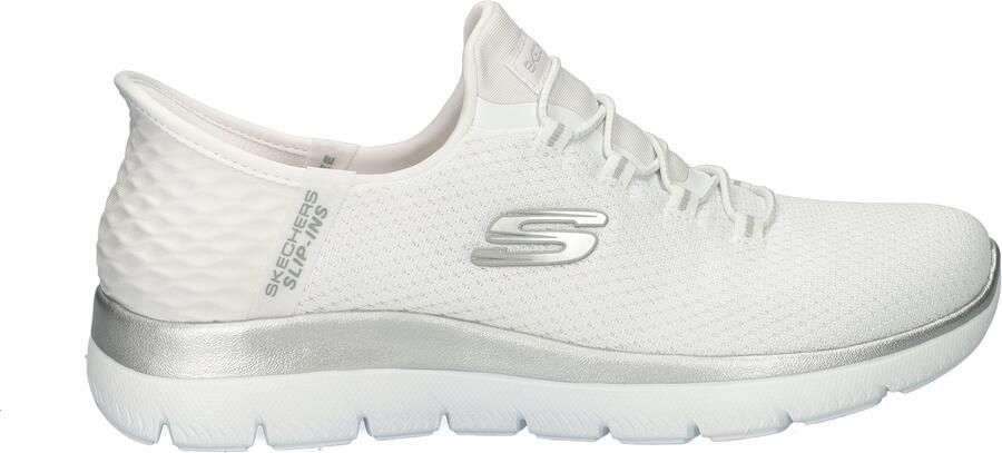Skechers Slip-on sneakers SUMMITS-DIAMOND DREAM Instapschoen vrijetijdsschoen met praktische slip-in functie - Foto 10