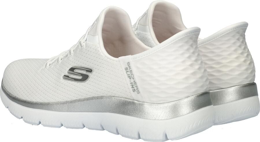Skechers Slip-on sneakers SUMMITS-DIAMOND DREAM Instapschoen vrijetijdsschoen met praktische slip-in functie - Foto 12