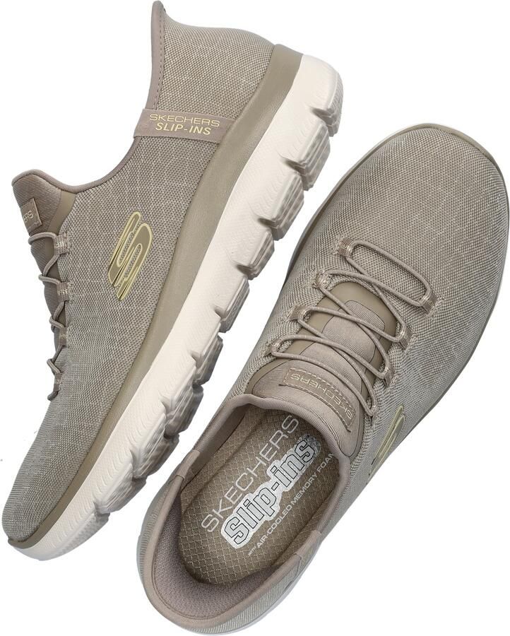 Skechers Slip-on sneakers SUMMITS-CLASSY NIGHT Slippers vrijetijdsschoen met comfortabele hielkussenfunctie - Foto 9