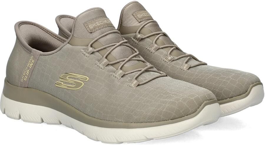 Skechers Slip-on sneakers SUMMITS-CLASSY NIGHT Slippers vrijetijdsschoen met comfortabele hielkussenfunctie - Foto 11