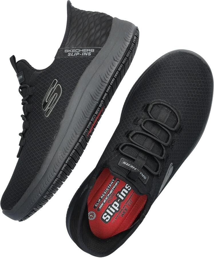 Skechers Work Hands Free Slip-Ins Summits heren instapper Zwart - Foto 2