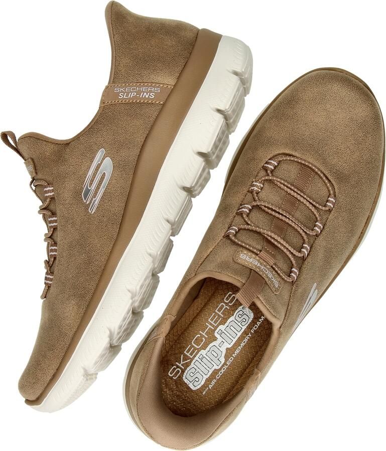 Skechers Hands Free Slip-Ins Summits dames instapschoen Camel - Foto 3
