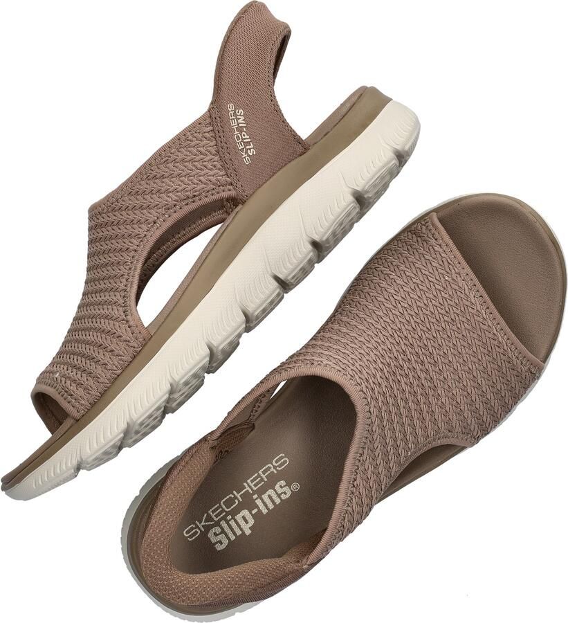 Skechers Hands Free Slip-Ins Summits dames sandaal Bruin - Foto 2