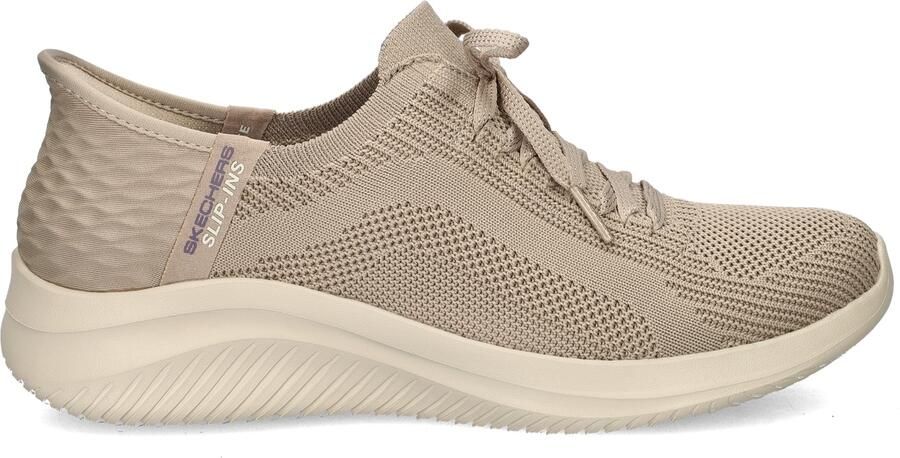 Skechers Hands Free Slip-Ins Ultra Flex 3.0 dames sneaker Taupe