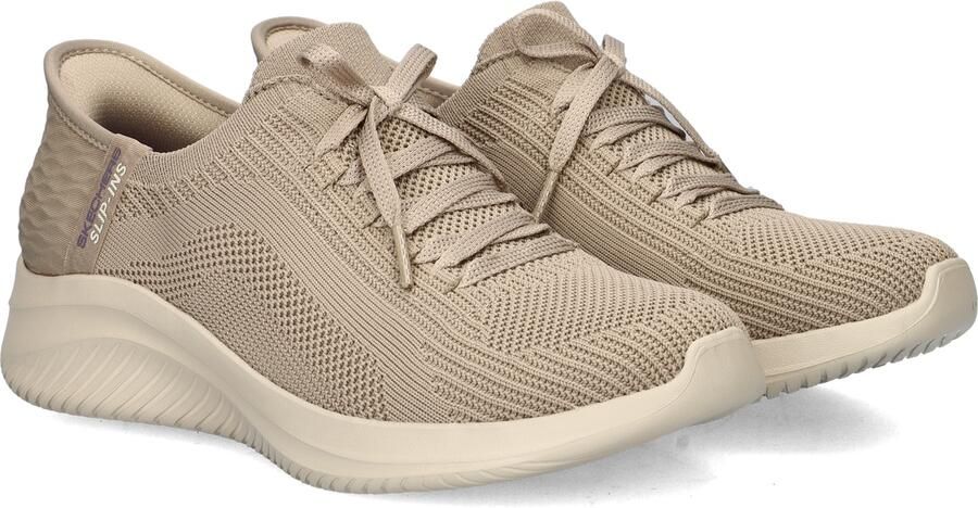 Skechers Hands Free Slip-Ins Ultra Flex 3.0 dames sneaker Taupe - Foto 7