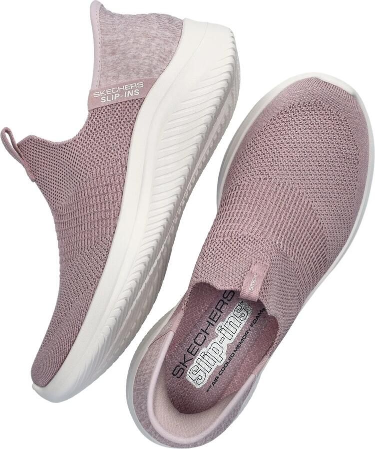 Skechers Hands Free Slip-Ins Ultra Flex 3.0 Smooth Step VEGAN Instapper Dames Roze - Foto 7