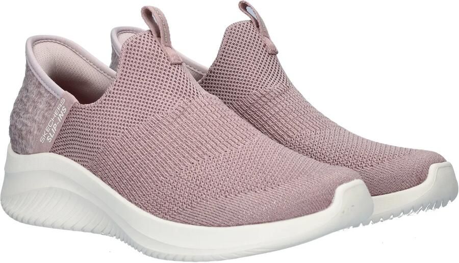 Skechers Hands Free Slip-Ins Ultra Flex 3.0 Smooth Step VEGAN Instapper Dames Roze - Foto 8
