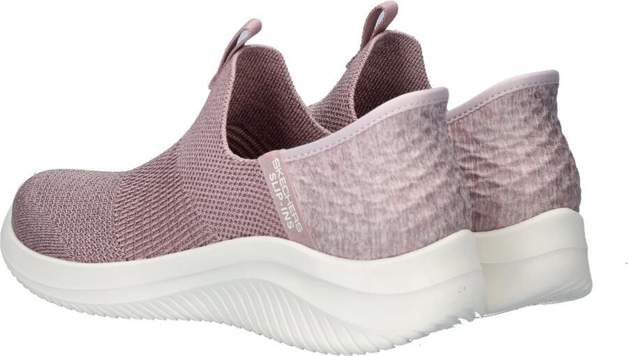 Skechers Hands Free Slip-Ins Ultra Flex 3.0 Smooth Step VEGAN Instapper Dames Roze - Foto 9