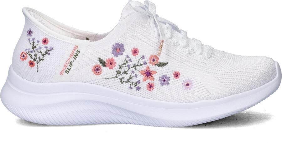 Skechers Hands Free Slip-Ins Ultra Flex 4.0 dames sneaker Wit