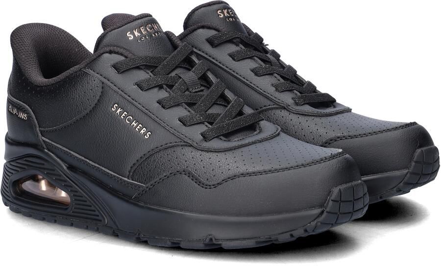 Skechers Dames Slip-ins UNO Banksia Luxe Sneakers 177118 BBK Zwart - Foto 5