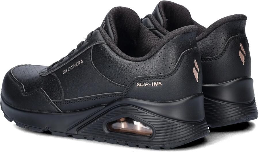 Skechers Dames Slip-ins UNO Banksia Luxe Sneakers 177118 BBK Zwart - Foto 6