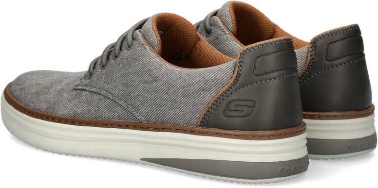 Skechers Hyland Ratner VEGAN Veterschoen Mannen Grijs - Foto 5