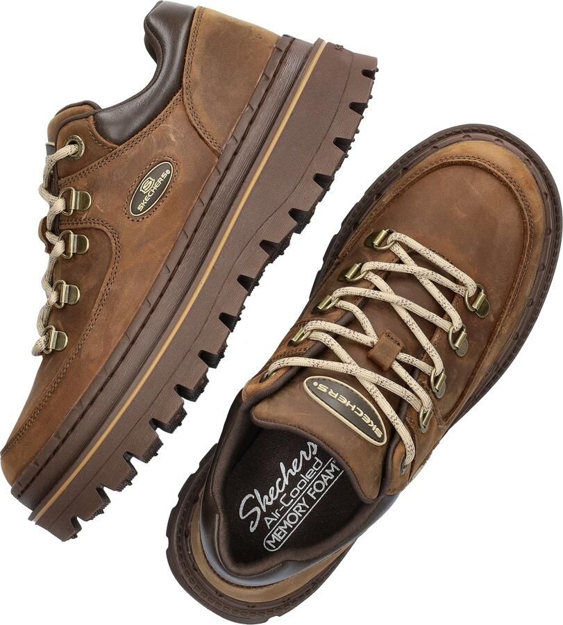 Skechers WOMENS MODERN COMFORT 159509-DSCH halfhoge schoenen dames bruin - Foto 3