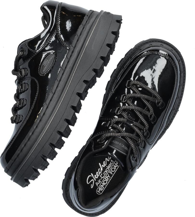 Skechers JAMMERS-COOL BLOCK Dames Veterschoenen Zwart - Foto 9