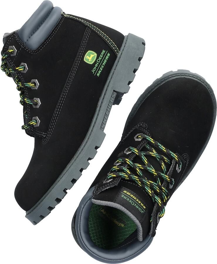Skechers John Deere Power Reach jongens veterboot Zwart - Foto 2