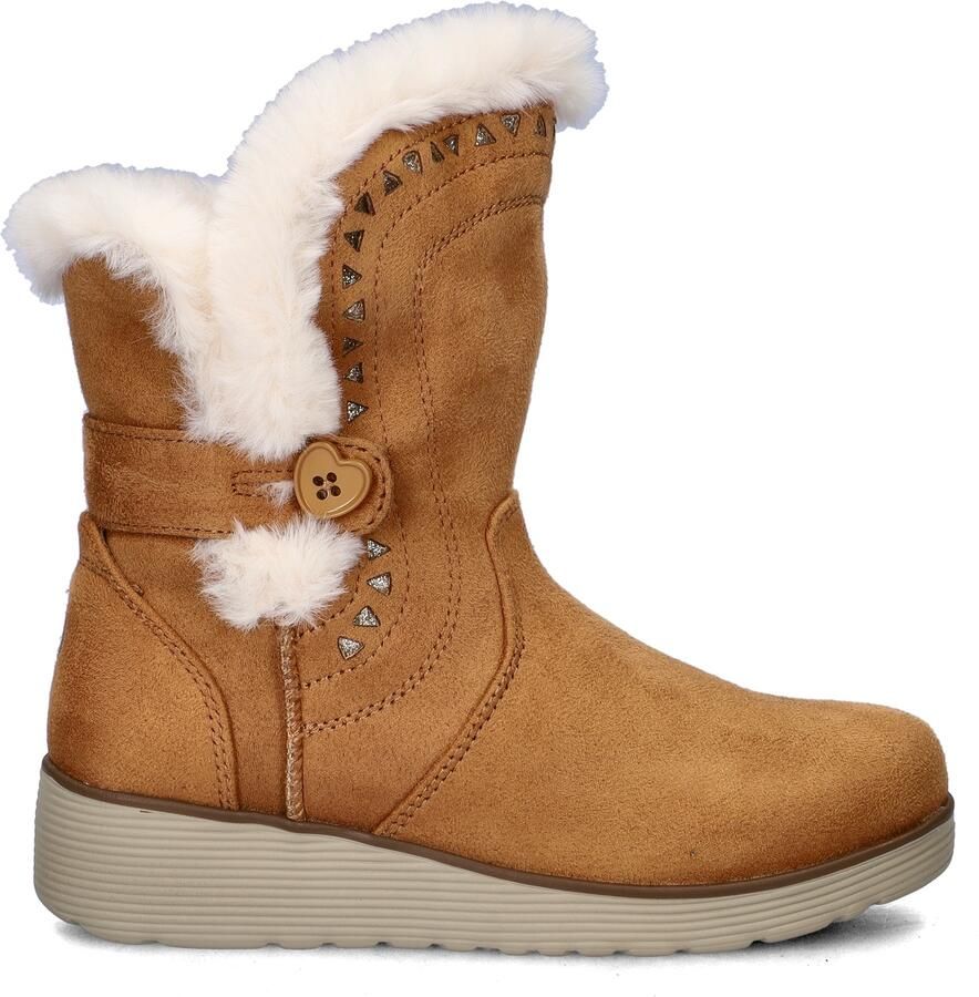 Skechers Keepsake Wedge meisjes boot Cognac - Foto 2