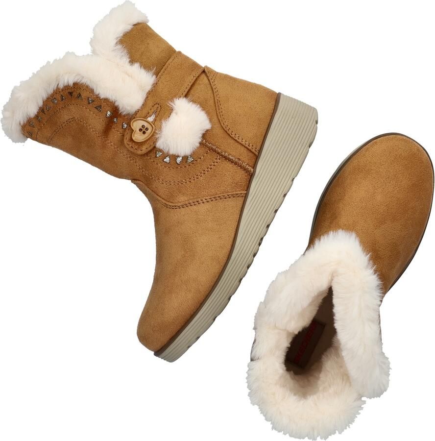 Skechers Keepsake Wedge meisjes boot Cognac - Foto 3