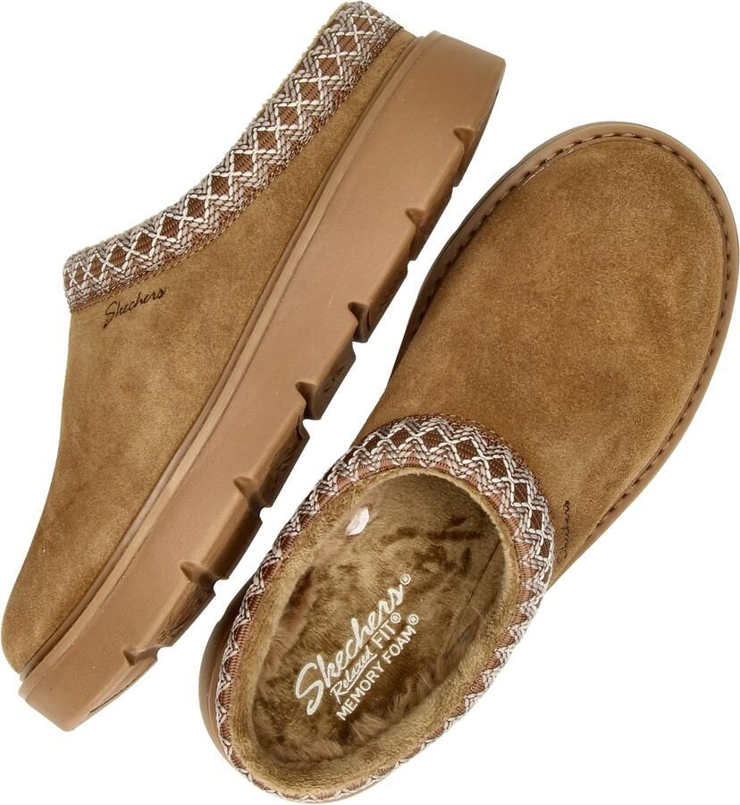 Skechers KEEPSAKES COZY CASCADE Dames Instappers Chestnut - Foto 3