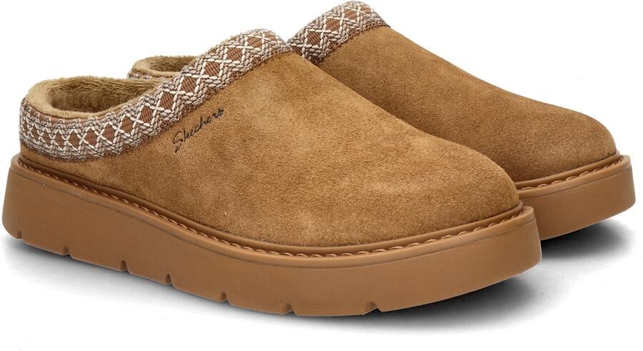 Skechers KEEPSAKES COZY CASCADE Dames Instappers Chestnut - Foto 4