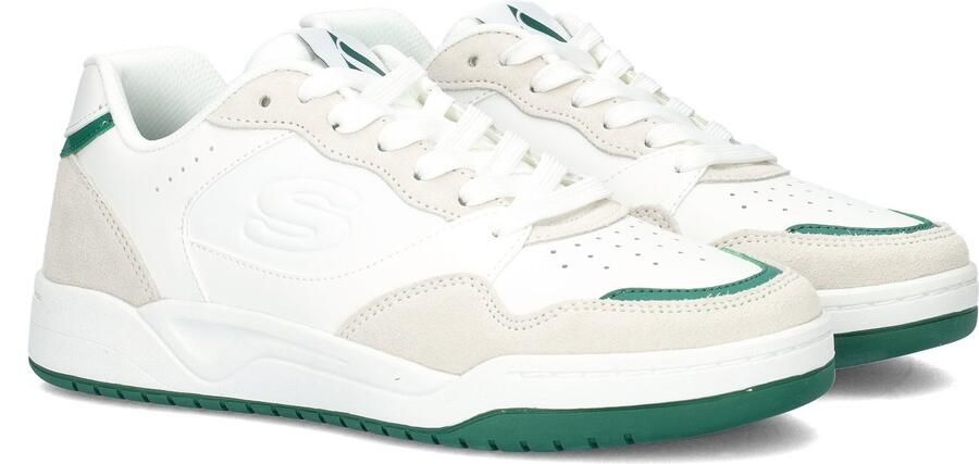 Skechers Koopa-Volley Low Lifestyle 183241-WGRN Mannen Wit Sneakers - Foto 7