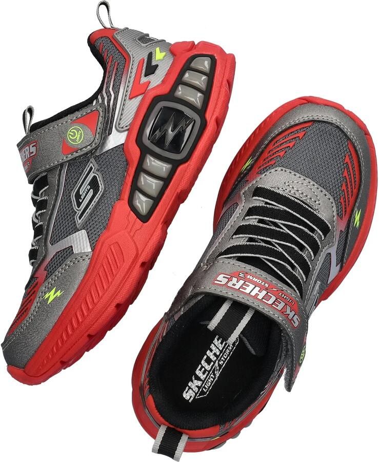 Skechers Light Storm 3.0 jongens sneaker Grijs - Foto 4