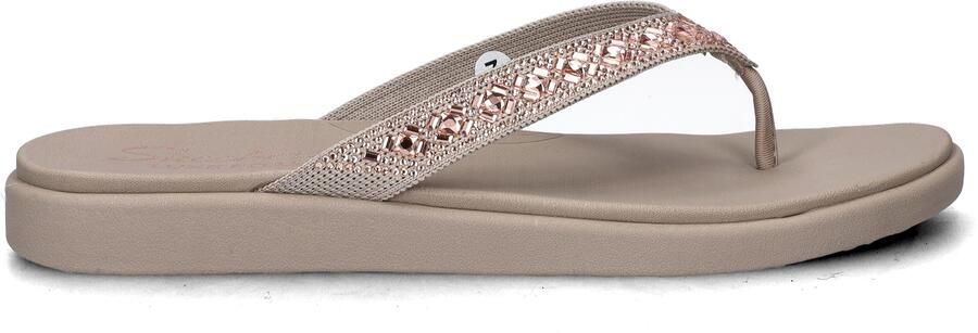 Skechers Meditation Luxe Everyday Glow dames slipper Taupe - Foto 2