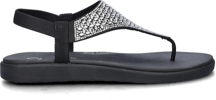 Skechers Meditation Luxe dames sandaal Zwart - Foto 3